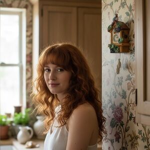 Vintage Bluebird on Cuckoo Clock Wall Pocket